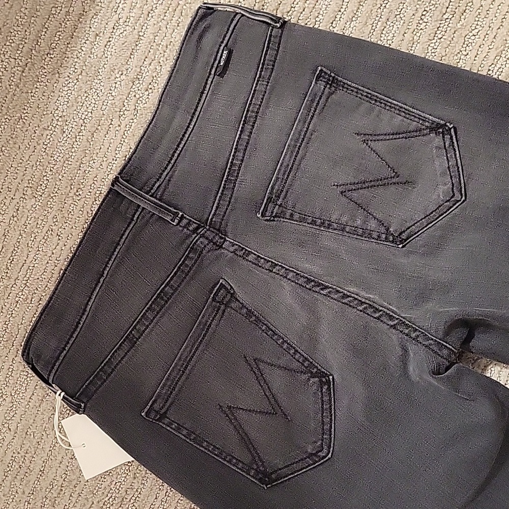 MOTHER The Dazzler Mid Rise Ankle Jeans-Lighting Up Lanterns - Picture 8 of 9